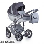 Купить Детская коляска 2 в 1 Anex Sport Sp15 gray cloud - Цена 0 руб.